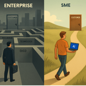 Think Small, Win Big: The Underdog Advantage in the AI Marketing Revolution