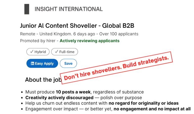 From Shovelware to Signal: How to Use AI to Write Content People Actually Want to Read