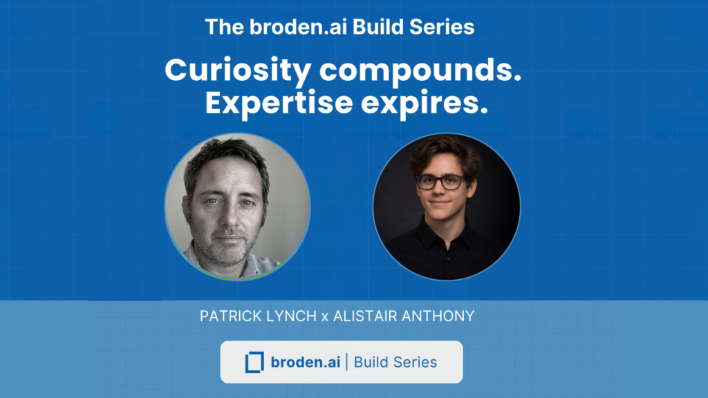 Curiosity compounds. Expertise expires.